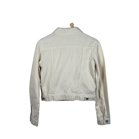 Free People Women’s We The Free Rumors Denim Jacket in Ivory Size XS - Picture 11 of 14